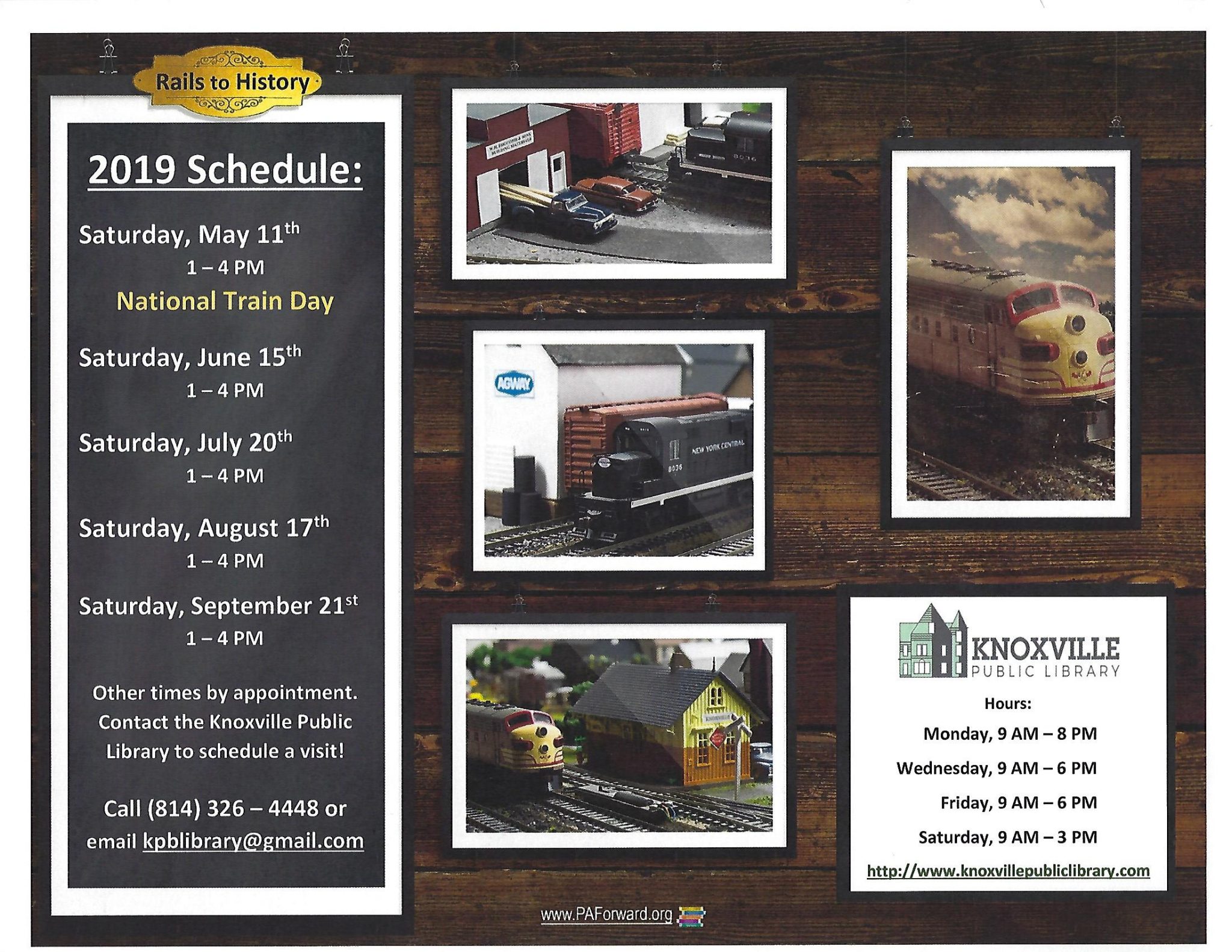 Knoxville Public Library 112 E. Main Street Knoxville, PA 16928